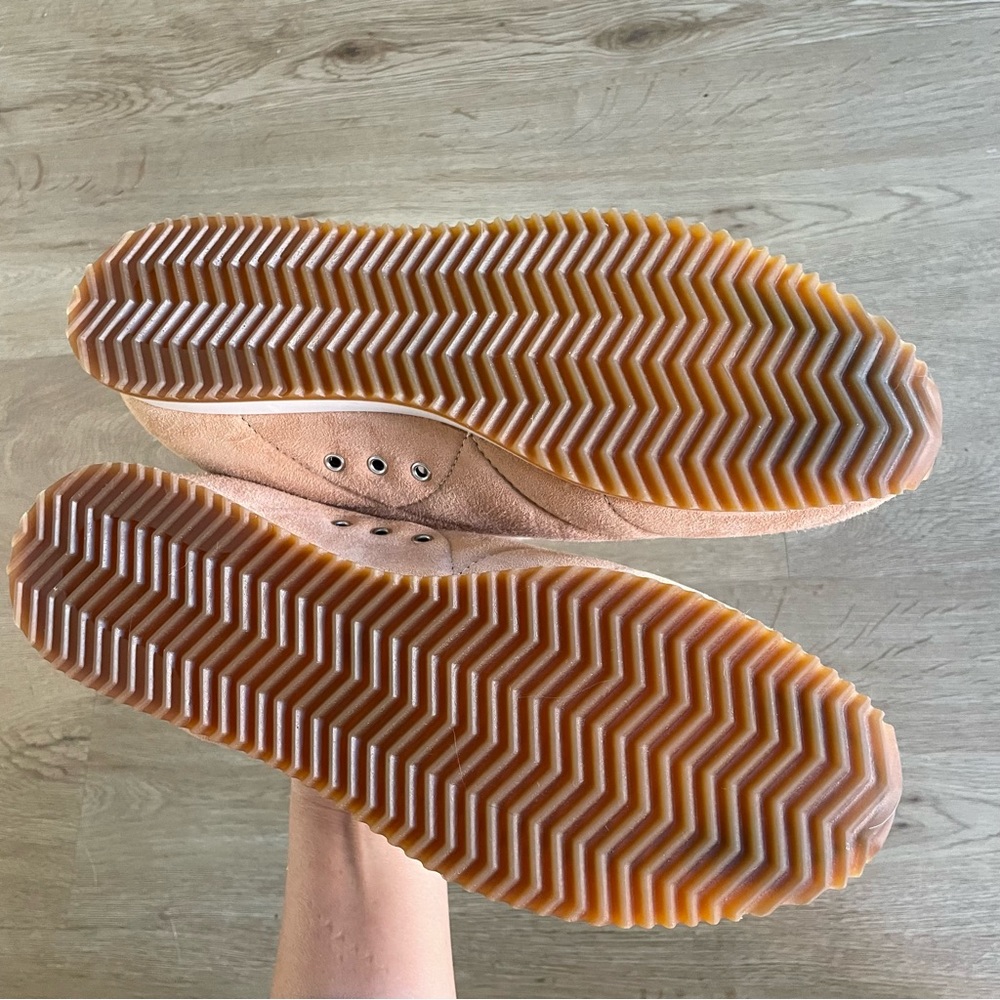 NWOT Sam Edelman Trace Sneaker in Tan Size 9 Leather - Picture 9 of 10